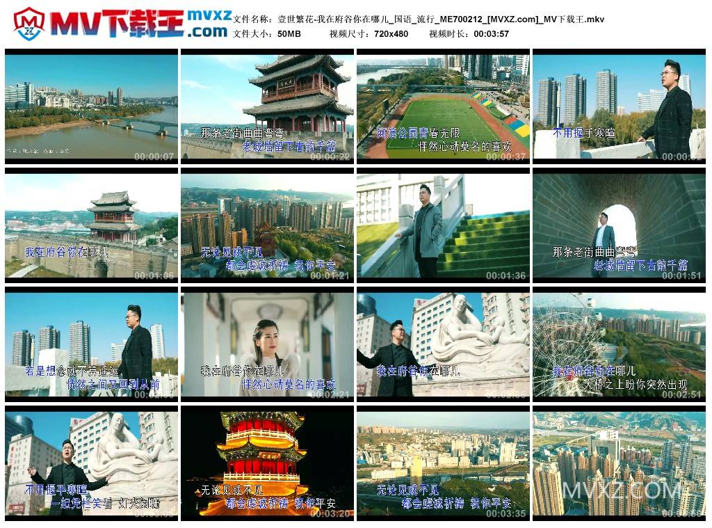 壹世繁花-我在府谷你在哪儿_国语_流行_ME700212